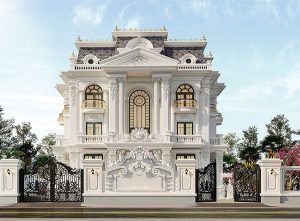 Thiết kế biệt thự kiểu pháp đẹp cần những yếu tố gì?